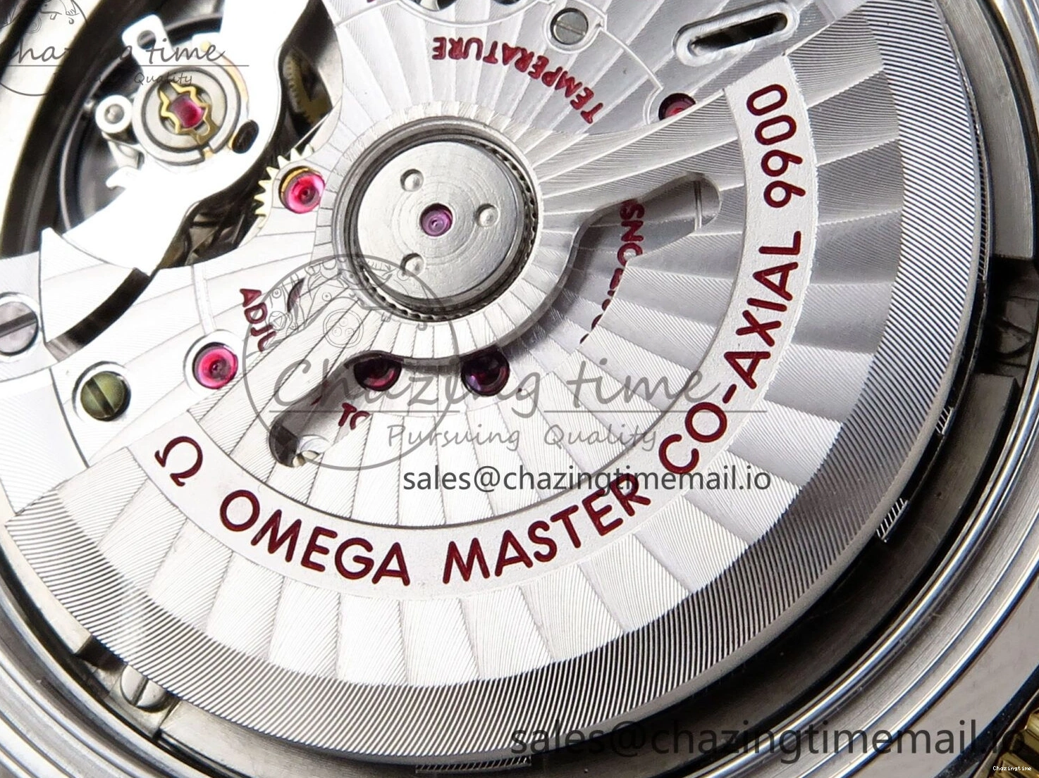 0507 Seamaster 300m Chrono SS YG OMF 1:1 Best Edition Blue Dial on SS YG Bracelet A Popular 7685